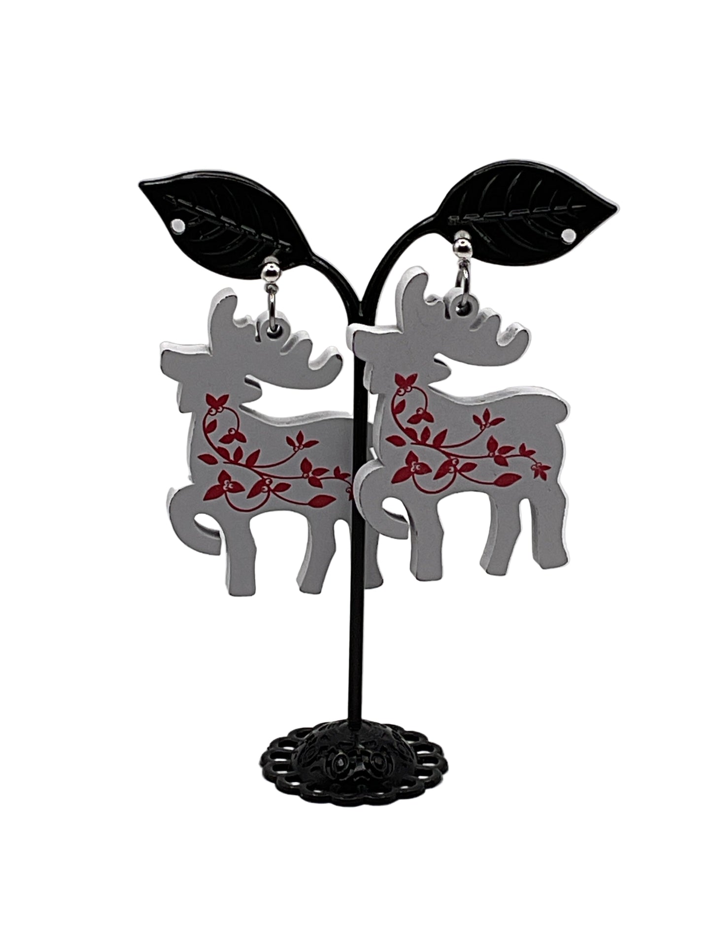 CHRISTMAS FOREST CRITTER EARRINGS