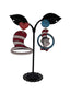 Cat in the Hat earrings