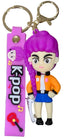 K-POP DEMON HUNTERS Keychain – Rumi Charm Set