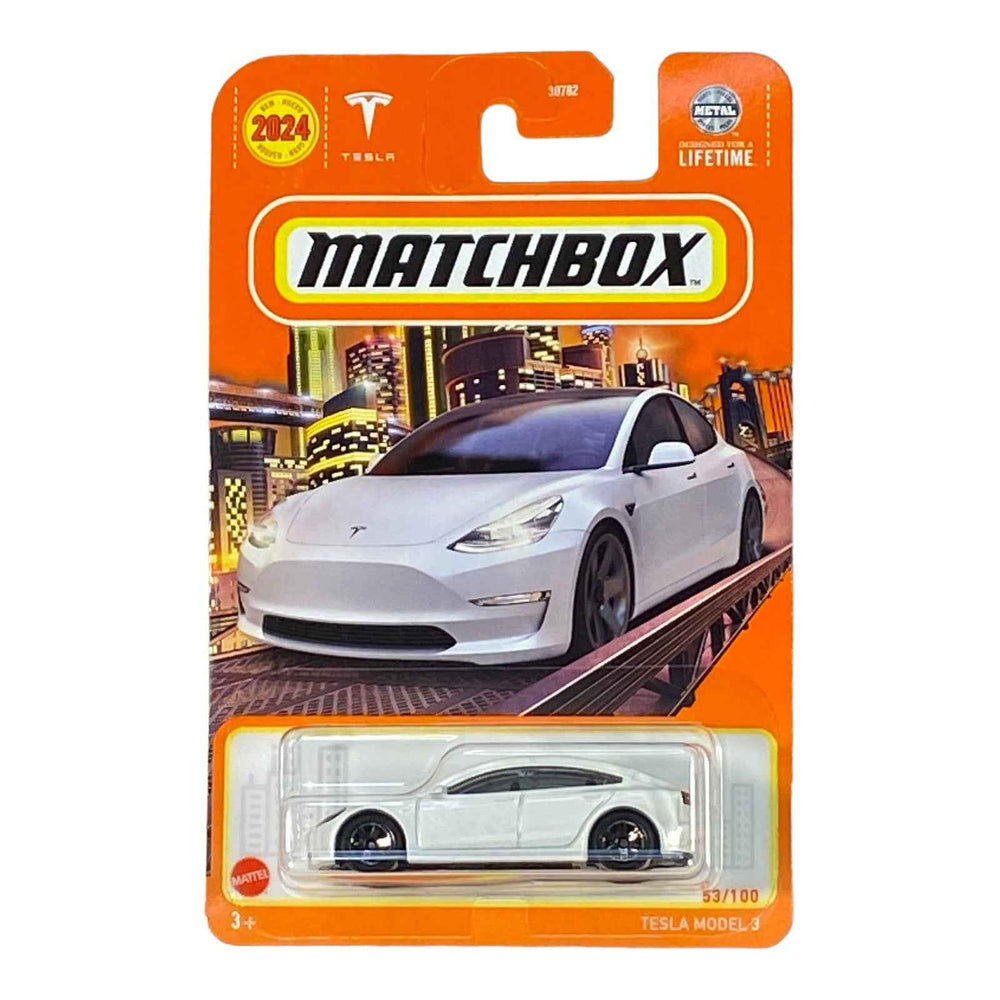Matchbox Tesla Model 3 - Matchbox Series 53/100 -