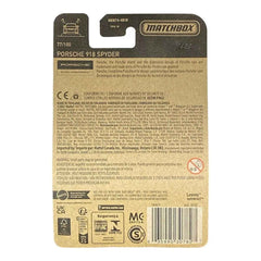 Matchbox Porsche 918 Spyder - Matchbox 70 Years Series 77/100 -