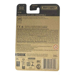 Matchbox 1953 Buick Skylark Convertible - Matchbox 70 Years Series 32/100 -