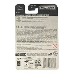 Matchbox 2019 Volkswagen Beetle Convertible - Matchbox Series 14/102 -