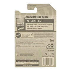 Hot Wheels 2020 Ram 1500 Rebel - Factory Fresh Series 3/10 -
