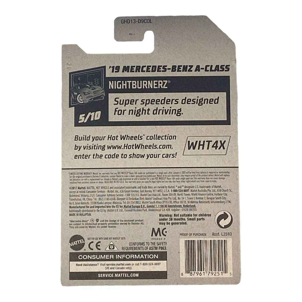 Hot Wheels '19 Mercedes-Benz A-Class - Nightburnerz Series 5/10 -