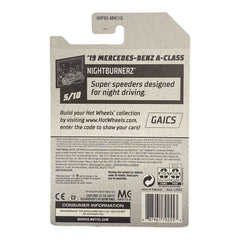 Hot Wheels '19 Mercedes-Benz A-Class - Nightburnerz Series 5/10 -