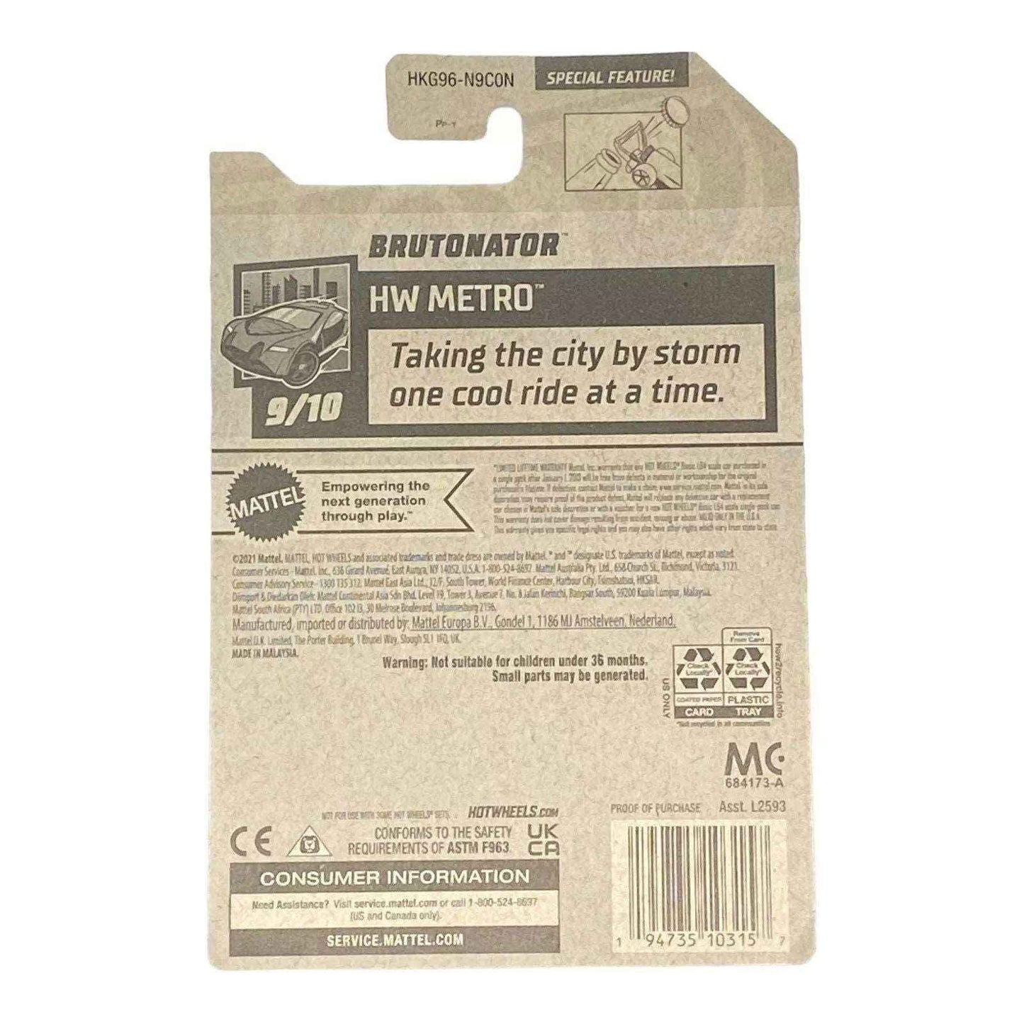 Hot Wheels Brutonator - Metro Series 9/10