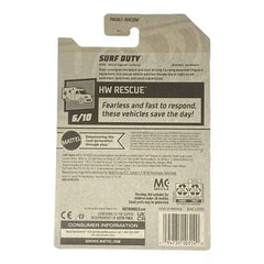 Hot Wheels Surf Duty - Rescue Series 6/10 -