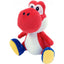 Super Mario All Star Yoshi - Red Yoshi Plush, 7"