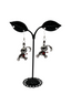 Rabbit voodoo doll earrings