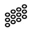 1UP Racing - 3x6x0.5mm Precision Aluminum Shims