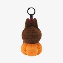 Happy Halloween Party Labubu-Sitting Pumpkin Vinyl Plush Pendant - Collectors World Toys