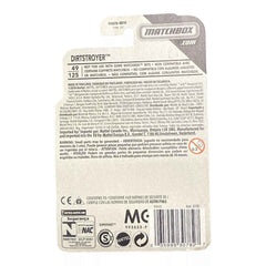 Matchbox Dirtstroyer - Matchbox MBX Construction Series 13/20 -