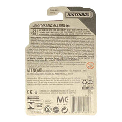 Matchbox Mercedes-Benz G63 AMG 6x6 - Matchbox Off-Road Series 5/20 -