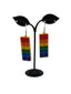 Rainbow Building Block Earrings
