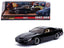 1982 Pontiac Firebird Trans Am Black with Light K.I.T.T. "Knight Rider" (1982) TV Series "Hollywood Rides" Series 1/24 Diecast Model Car by Jada