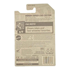 Hot Wheels Honda Super Cub Custom - Moto Series 5/5 -