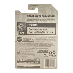 Hot Wheels Honda Super Cub Custom - HW Moto Series 5/5 -