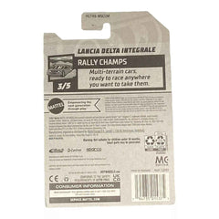 Hot Wheels Lancia Delta Integrale - Rally Champs Series 3/5 -
