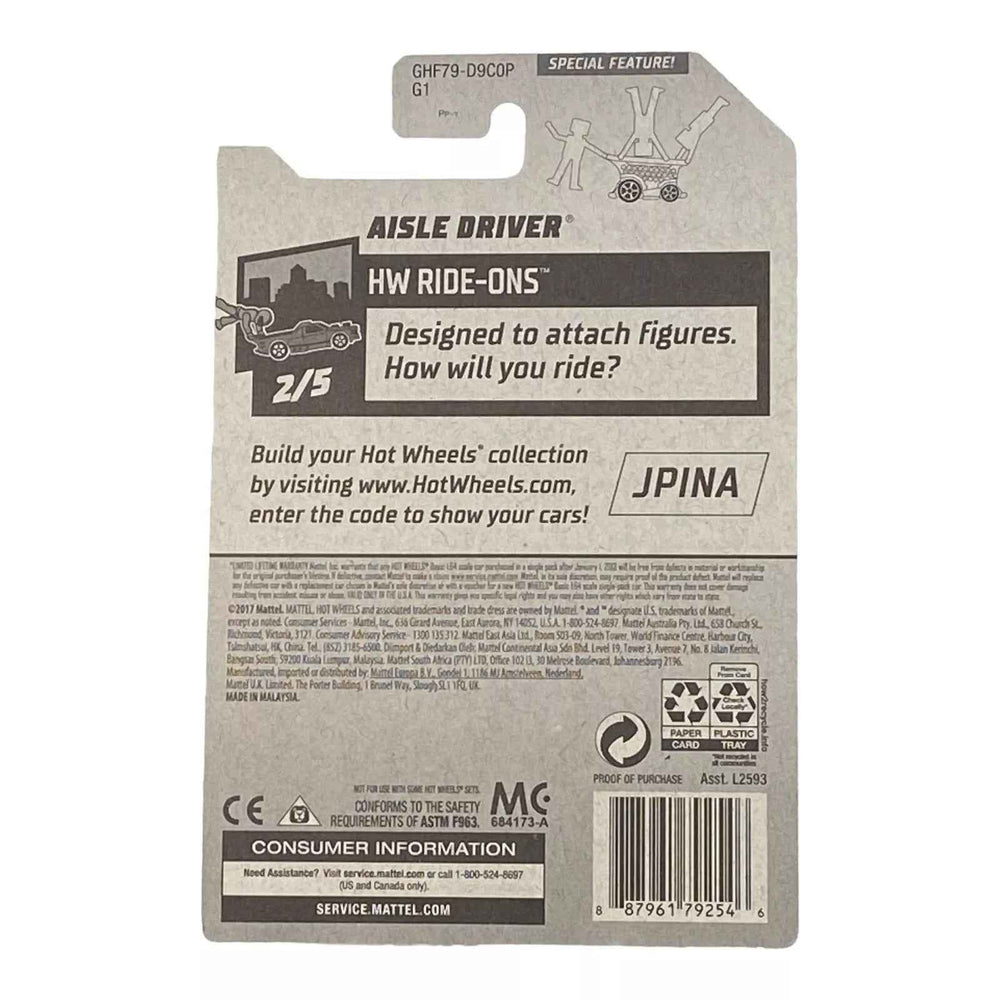 Hot Wheels Aisle Driver - Ride-Ons Series 2/5 -