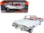 1960 Chevrolet Impala Convertible White with Red Interior 1/18 Diecast Model Car by Motormax