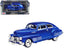 1948 Chevrolet Aerosedan Fleetline Blue 1/24 Diecast Model Car by Motormax