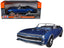 1967 Chevrolet Camaro SS Convertible Blue Metallic 1/24 Diecast Model Car by Motormax