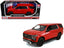 2025 Chevrolet Tahoe PPV Red "Custom Builder's Kit - Law Enforcement and Public Service" Series 1/24 Diecast Model Car by Motormax