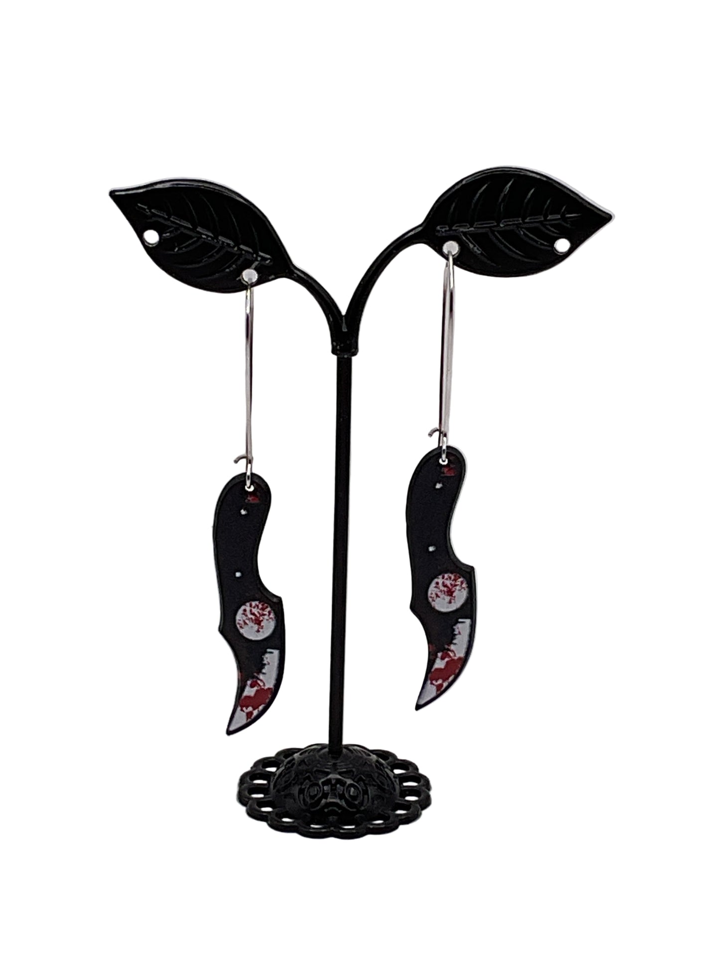 Bloody Sharp Object Earrings