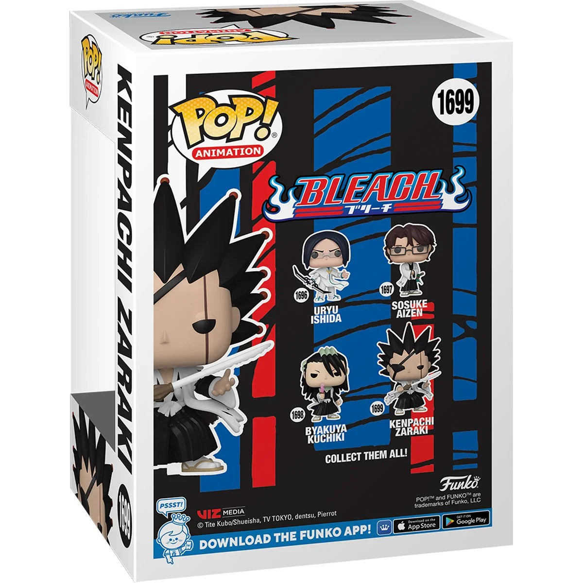 Bleach Kenpachi Zaraki Funko Pop! Vinyl Figure #1699 - Collectors World Toys