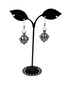 Glow in the dark sea shell earrings