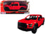 2017 Ford F-150 Raptor Pickup Truck Red with Black Wheels 1/27 Diecast Model Car by Motormax