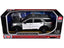 2022 Ford Police Interceptor Utility Gray Metallic with White Doors "Builder's Kit" with Flashing Light Bar and Front and Rear Lights and Sounds 1/24 Diecast Model Car by Motormax