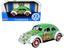 1966 Volkswagen Beetle Green with Graffiti Graphics 1/24 Diecast Model Car by Motormax