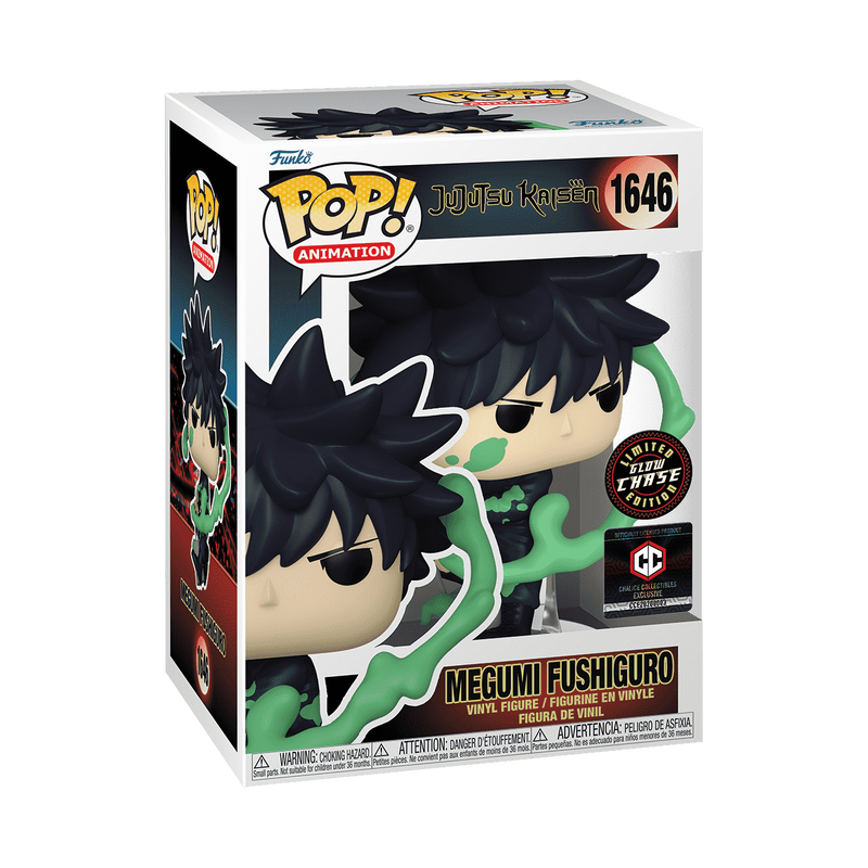 Jujutsu Kaisen Megumi Fushiguro Chase Funko Pop! Vinyl Figure CC Exclusive #1646 - Collectors World Toys