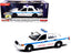 2008 Ford Crown Victoria Police Interceptor "CAPS" White with Blue Stripes "Chicago Police Department" "Hot Pursuit" Series 1/24 Diecast Model Car by Greenlight