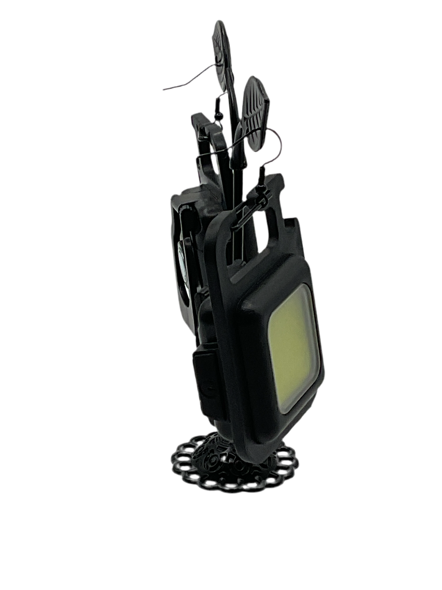 Camping Flashlight Earrings