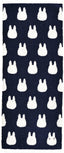 Studio Ghibli Silhouette Series (Face Towel) My Neighbor Totoro Marushin Silhouette Towel Series Blue - Collectors World Toys