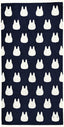 My Neighbor Totoro Big Bath Towel Blue and White