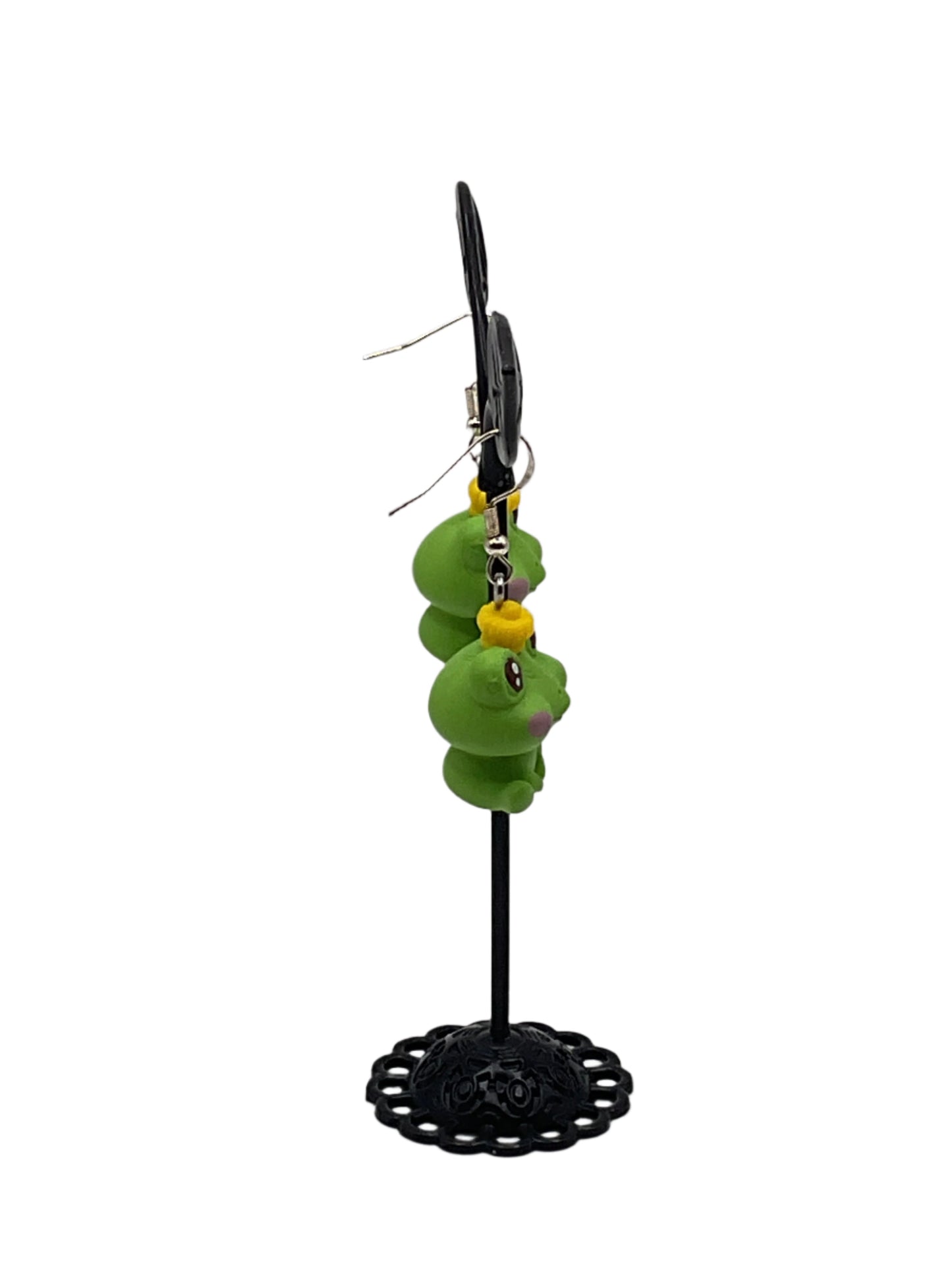 Frog earrings