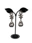 Shiny crystal earrings