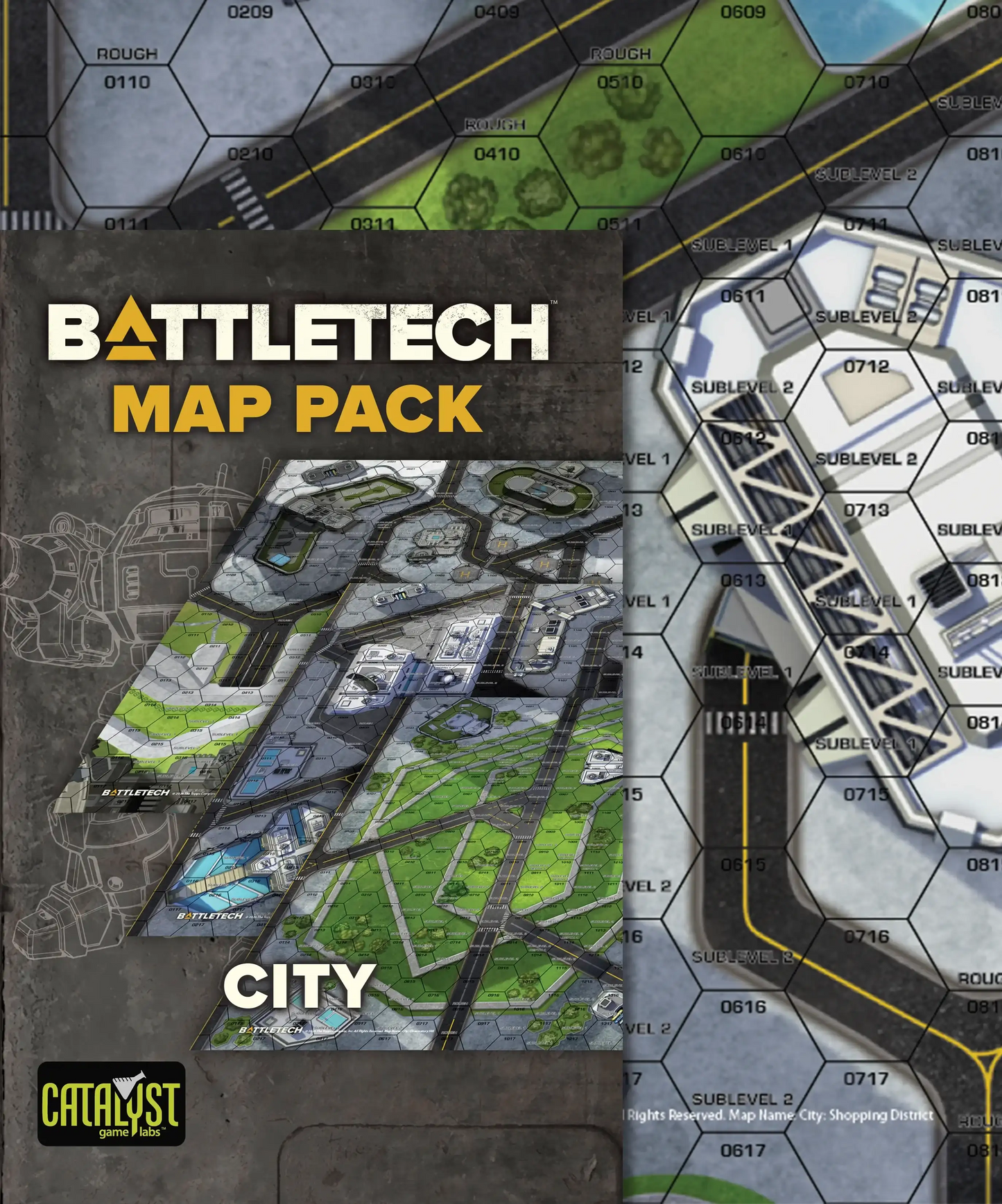 Battletech Map Pack: City