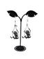 Skelton in a swing earrings