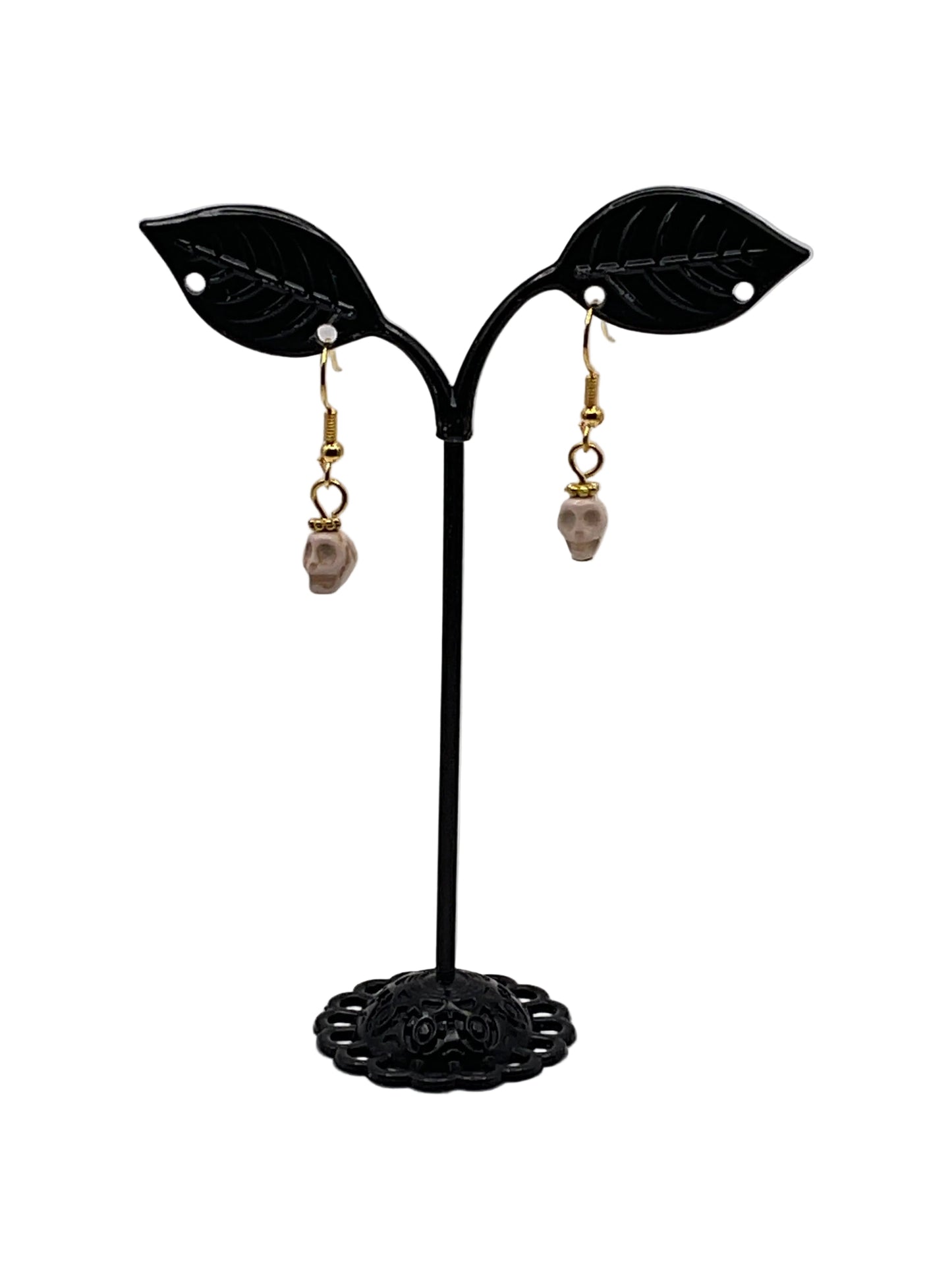 Colorful Tiny Skull Earrings