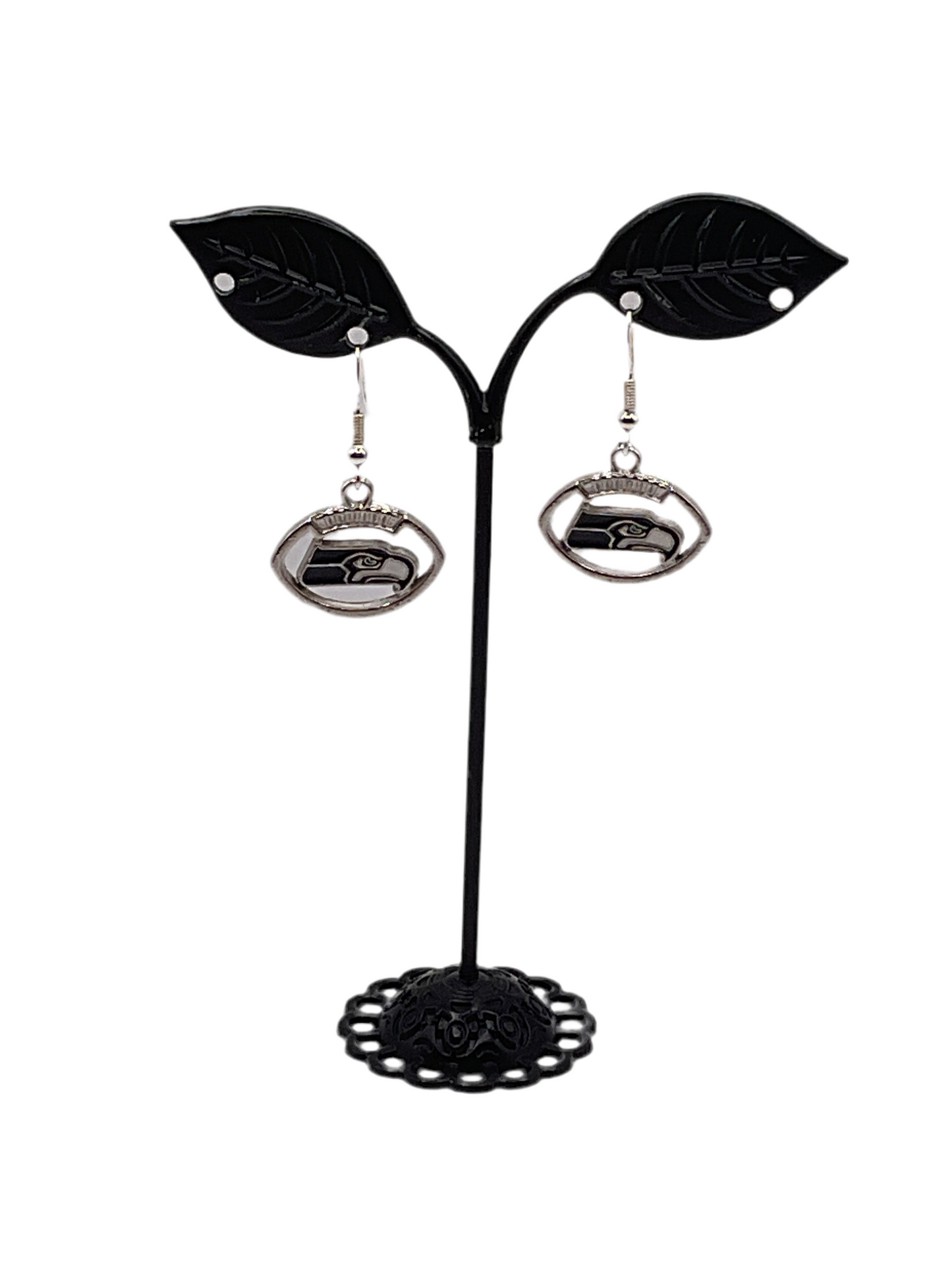 AFC Football Earrings Seattle Seahawks~Football