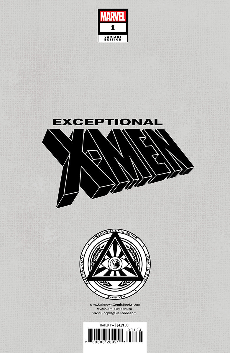 Exceptional X-Men #1 Unknown Comics Kaare Andrews Exclusive Connecting Var (09/04/2024) - Collectors World Toys