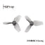 HQProp - Ultralight Whoop Prop 31MMX3 (1.2X1.1X3) (2CW+2CCW)-Poly Carbonate-1MM Shaft