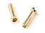TQ Wire - 4mm Male Bullets Low Profile (pr.) Gold 14mm