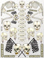 XXX Main Racing - Skeletons Sticker Sheet