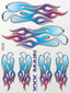 XXX Main Racing - Ice Flames Sticker Sheet